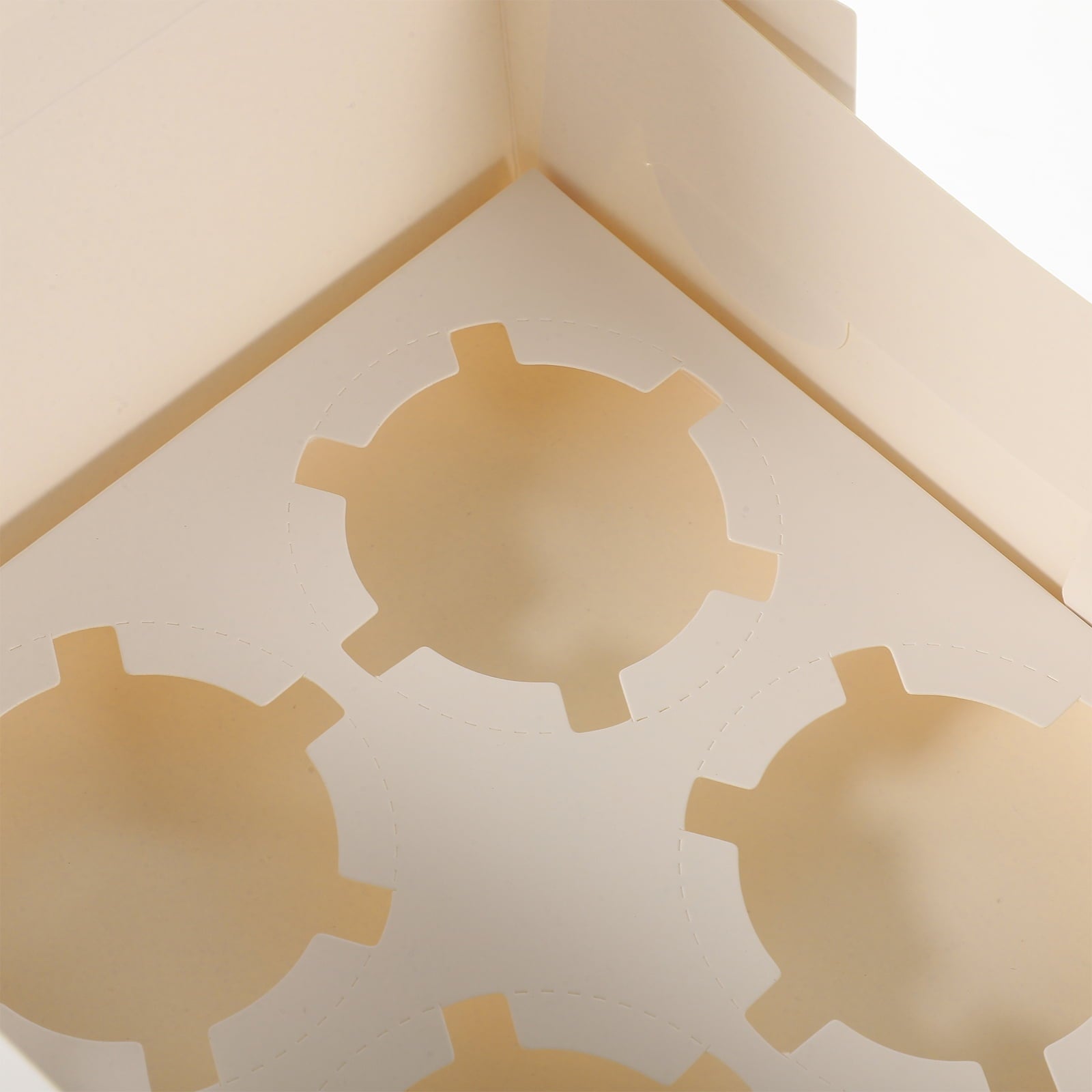 10 Pcs Cupcake Wrappers Cookie Boxes Container White Wok Draining Rack Packaging Small Gift Paper Cups