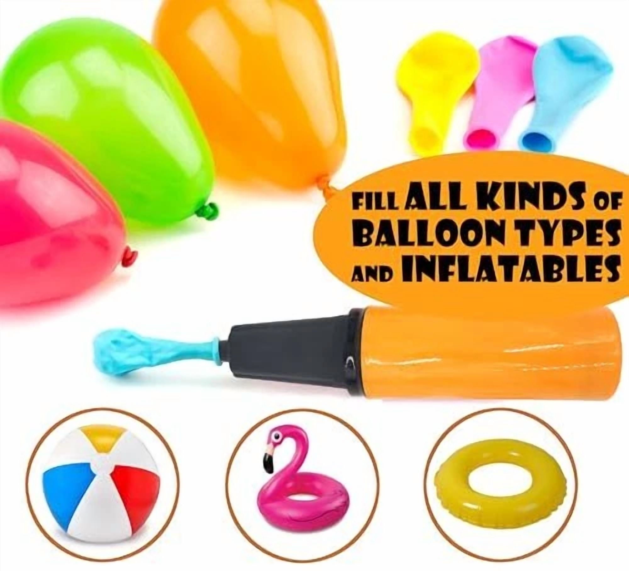 Mini Hand Air Portable Balloon Pump For Pool Floats, Party Garlands, Exercise