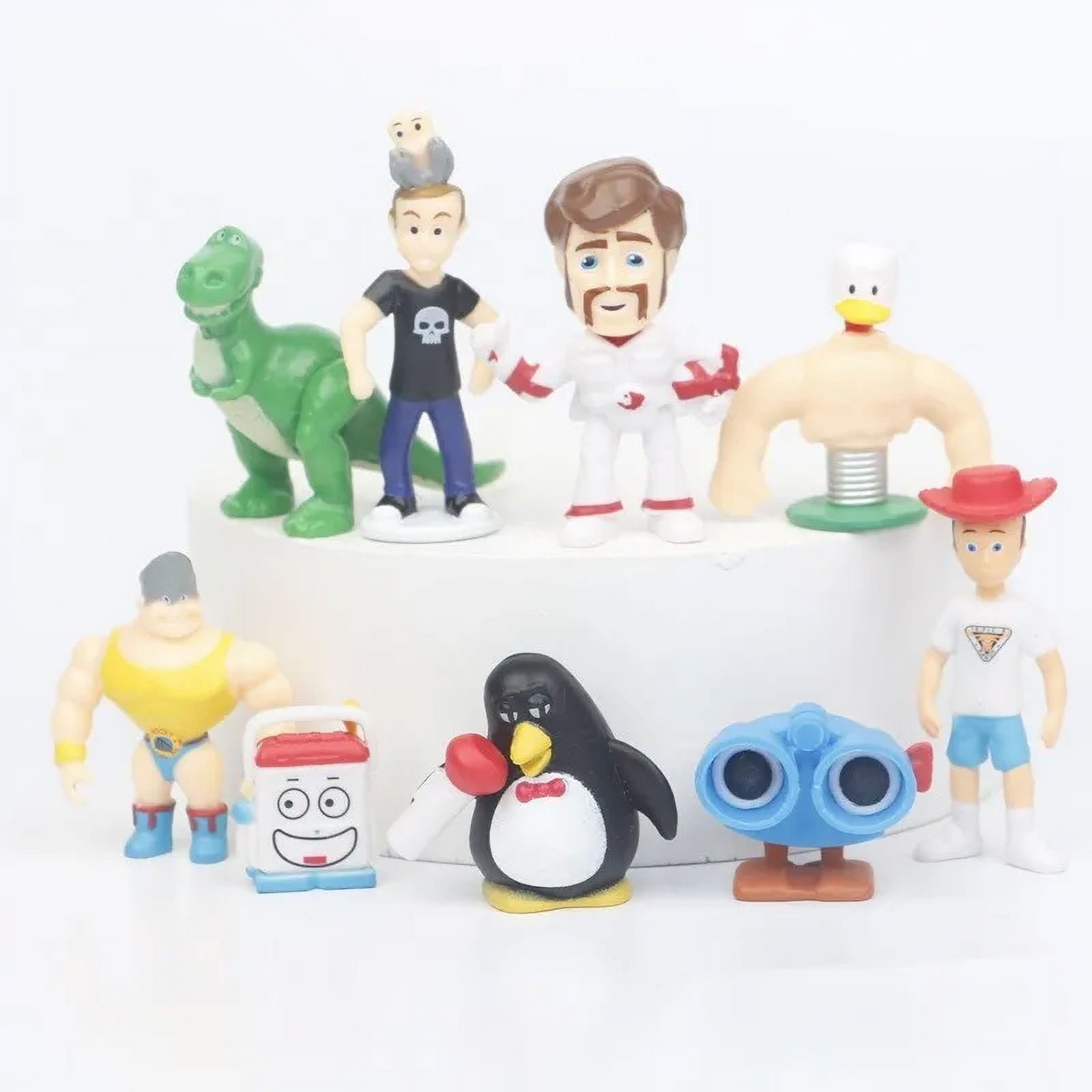 Toy Story Action Figures Cake Topper, by ApexComm (36 Count)