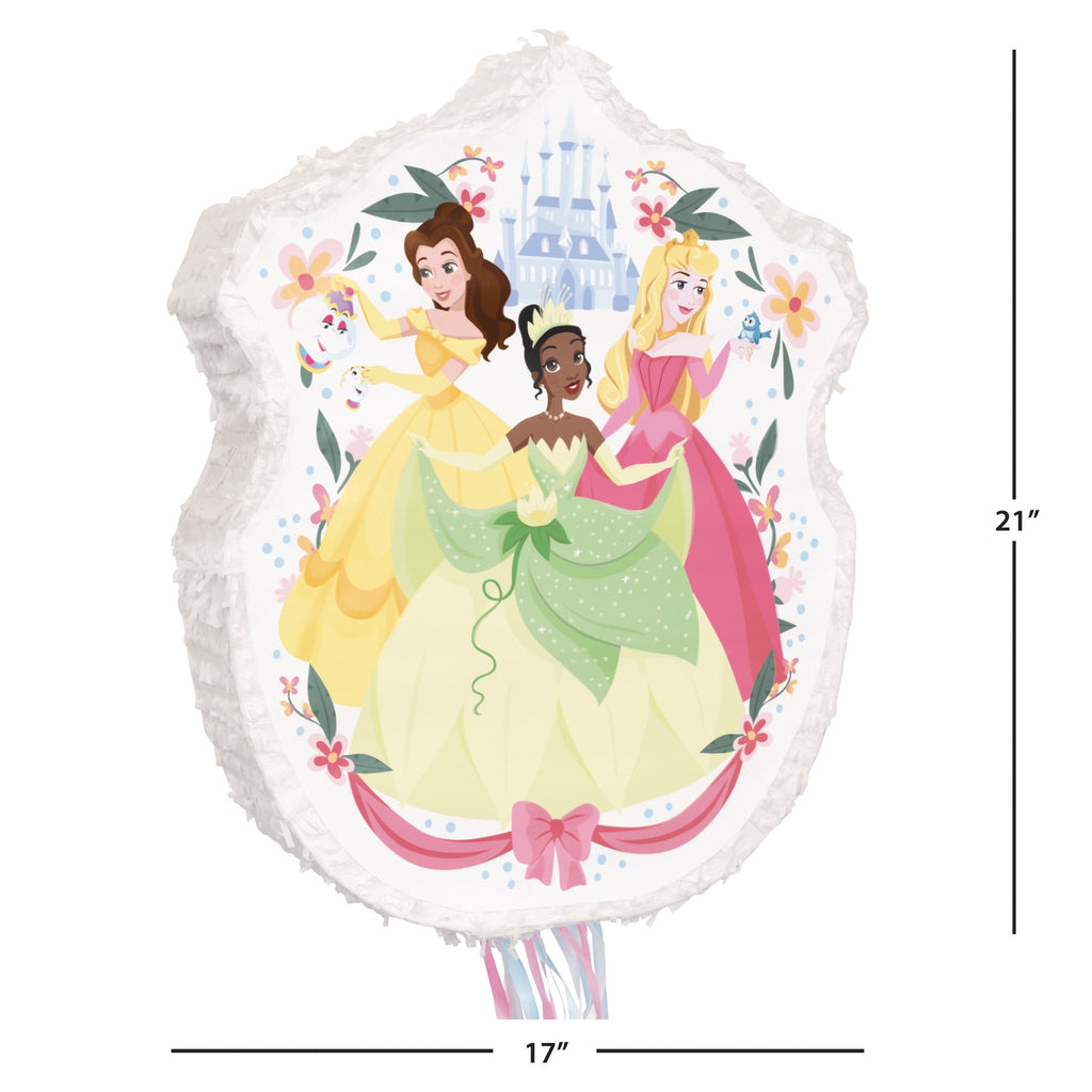 Disney Princess Pinata, Pull String, 22.5 x 19in