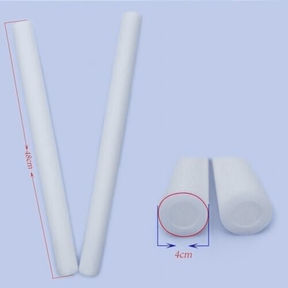 (2 pack) LED Light up 16 inch Multicolor Glow Foam Stick Cheer Tube Soft Batons - Pack of 100 by Partyglowz