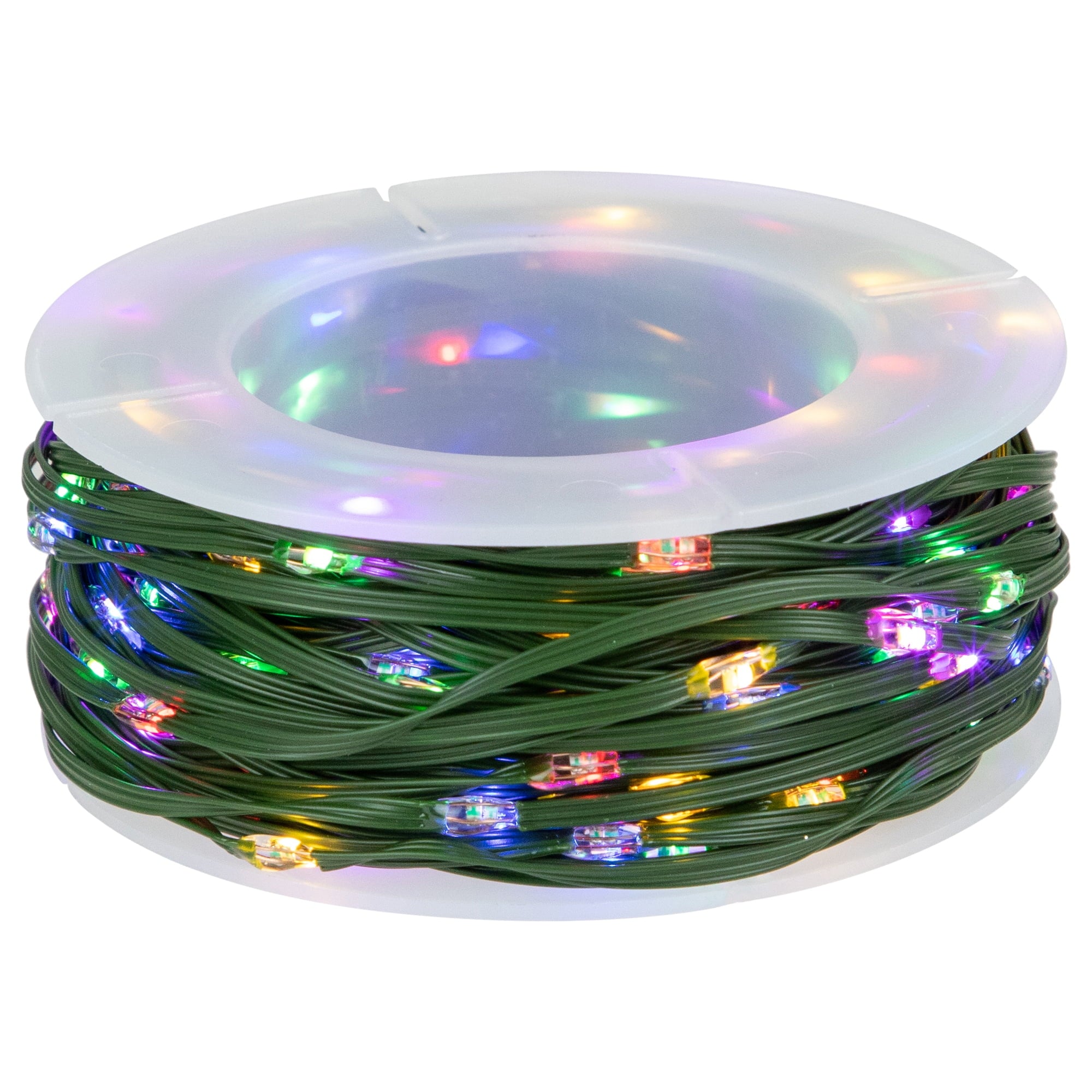 Northlight 200ct LED Multi-Function Color Changing Christmas Fairy Lights, 64.5ft Green Wire