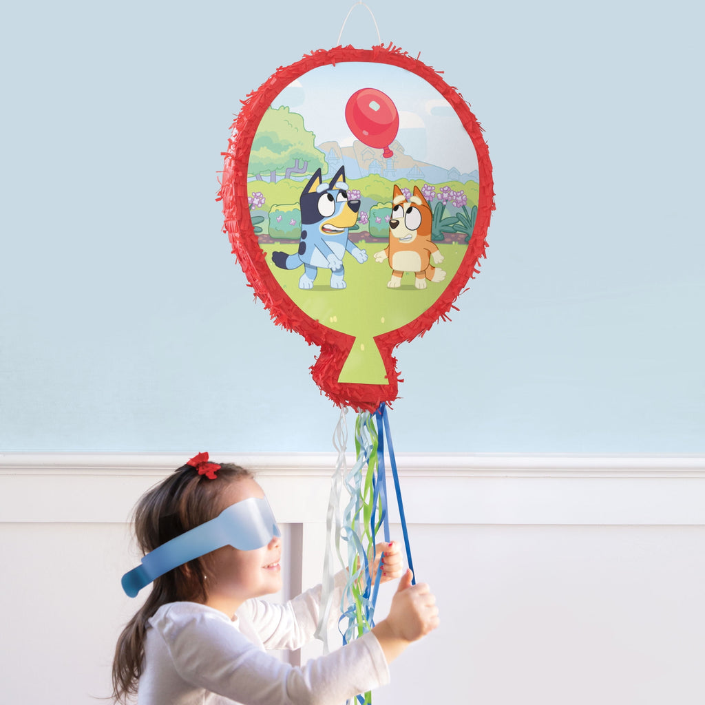 Bluey Decorations 3D Pinata, Paper, 20.5" x 15.5"