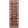 Superior Lille Traditional Floral Indoor Runner Rug, Cream, 8' x 10'