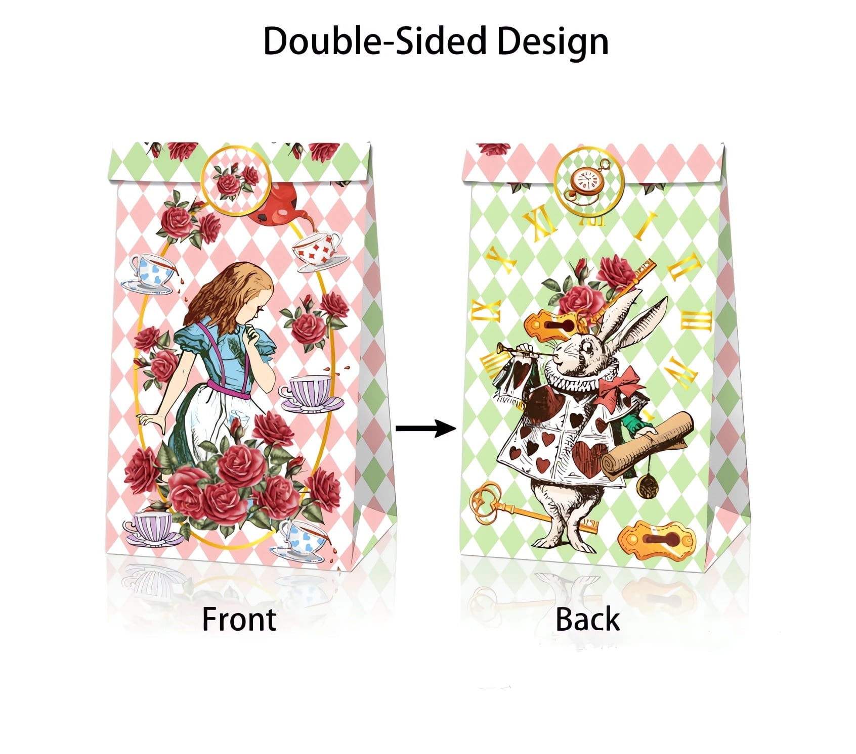 24 PCS Anime Party Favor Candy Bags for Anime Themed Birthday Supplies Decor,Kids Birthday Game Party Kraft Paper Goodie Gift Bag Decorations