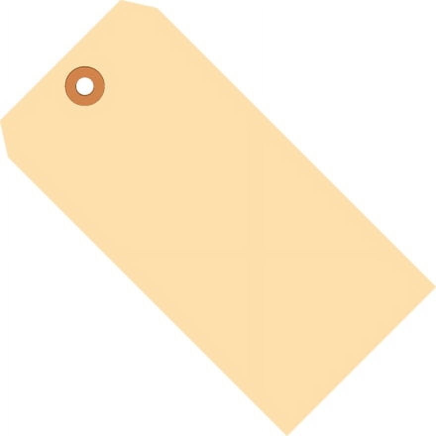 3 3/4 x 1 7/8" 13 Pt. Manila Shipping Tags 1000/Case