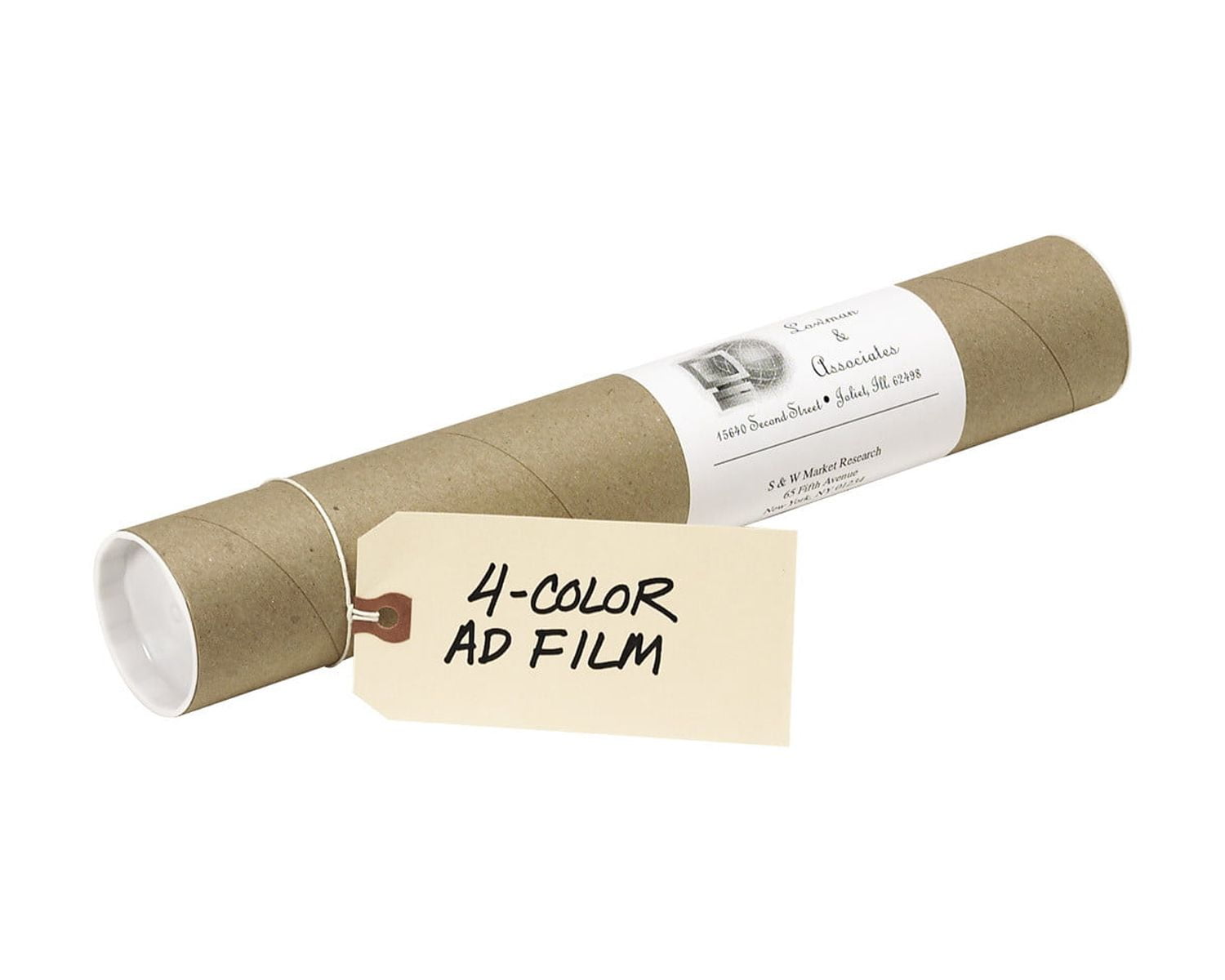 Avery  Price Tags with String Attached, 11.5 pt. Stock, 6-1/4" x 3-1/8", 1,000 Manila Hang Tags (12508)