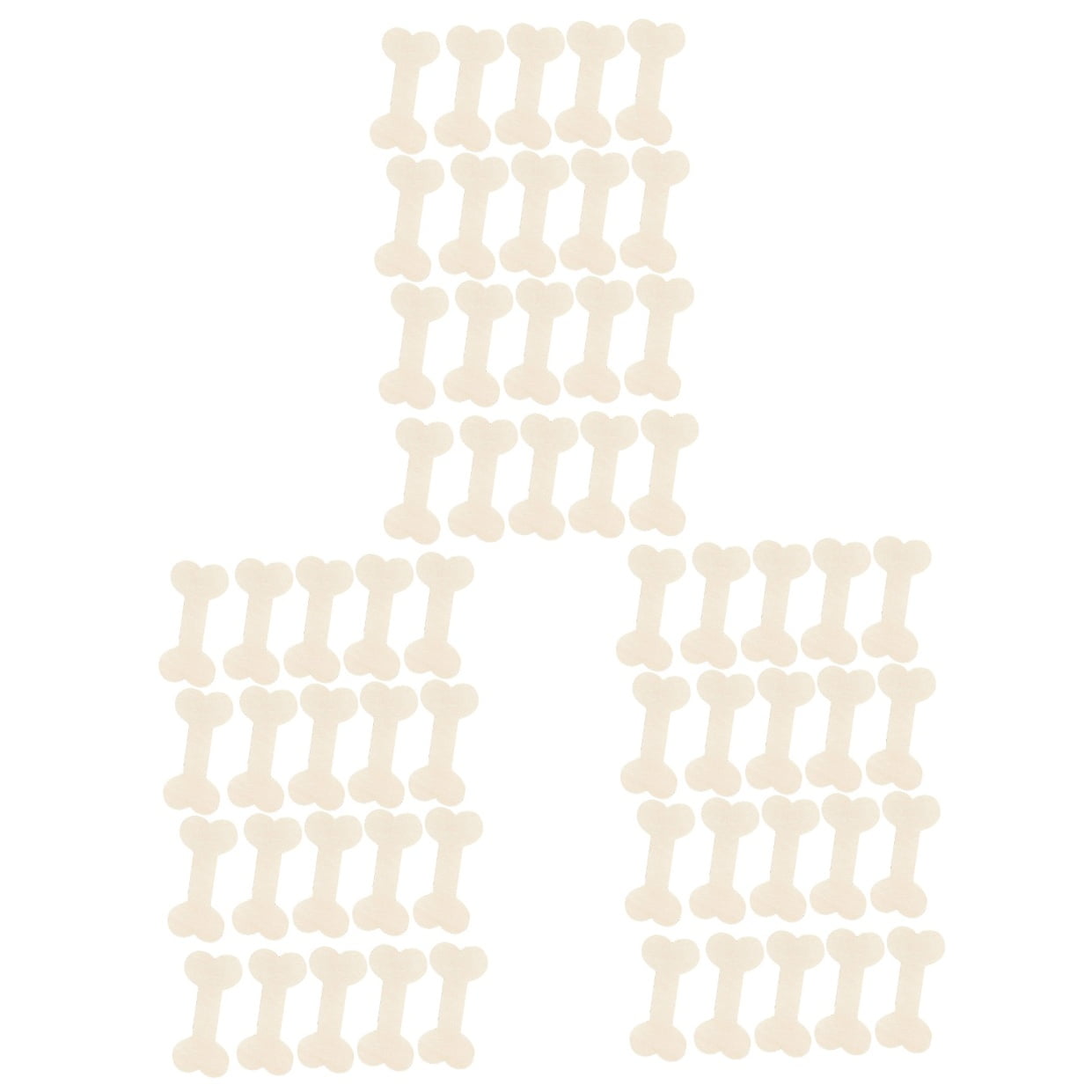 Hemoton  3 Pack Label Listing Ornament Paper Gifts Country Decor Child Khaki