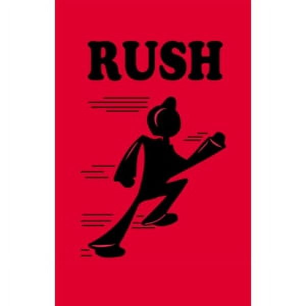 Tape Logic Label,Rush,2x3" DL1690