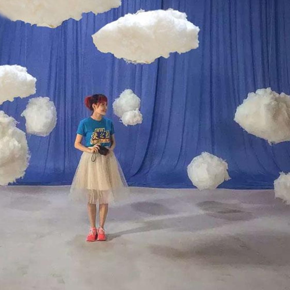 Naierhg Party Prop Backdrops Hanging Decoration Cloud Shape Hanging Supplies Photographic Prop