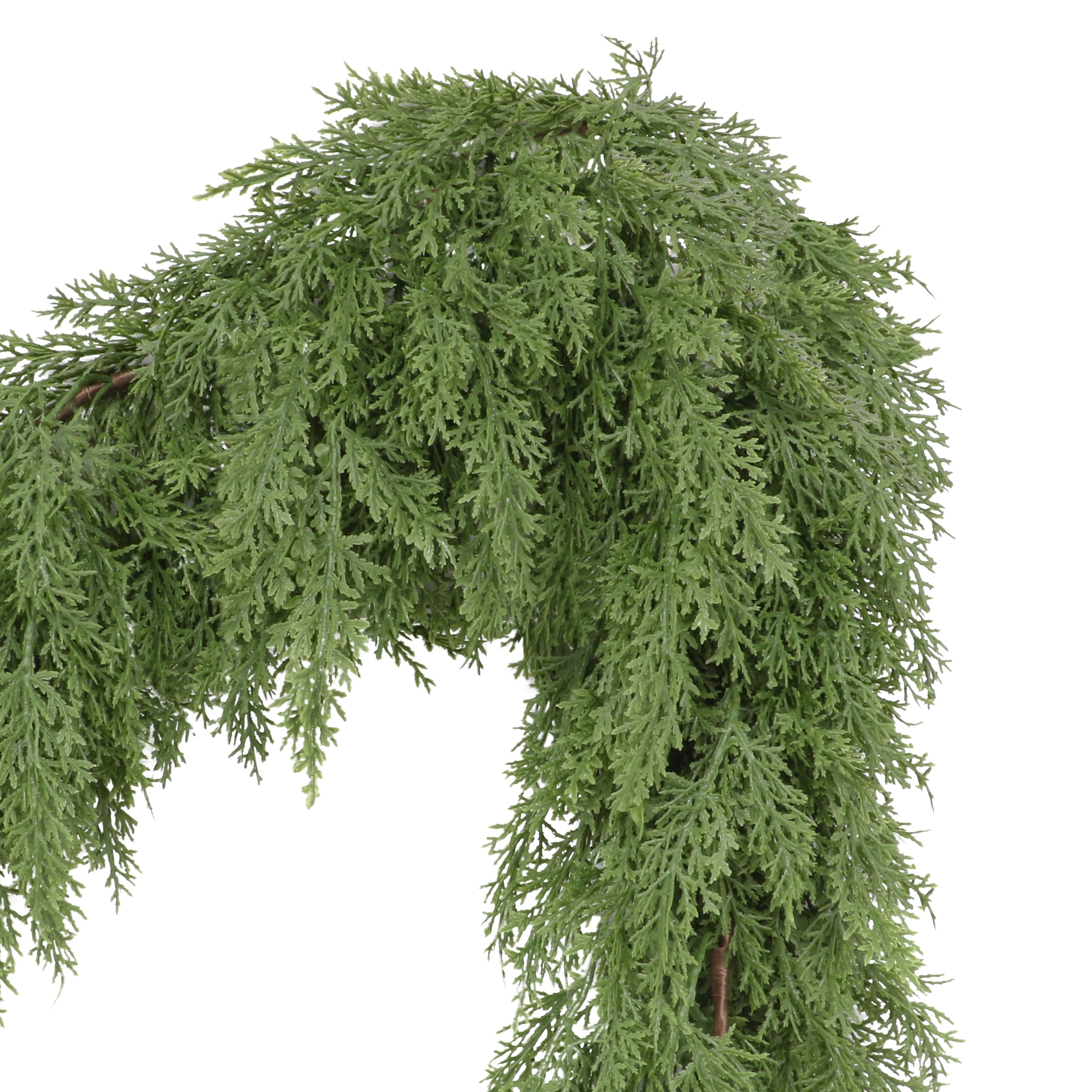 9 ft. x 10 in. Artificial PE Cedar Garland