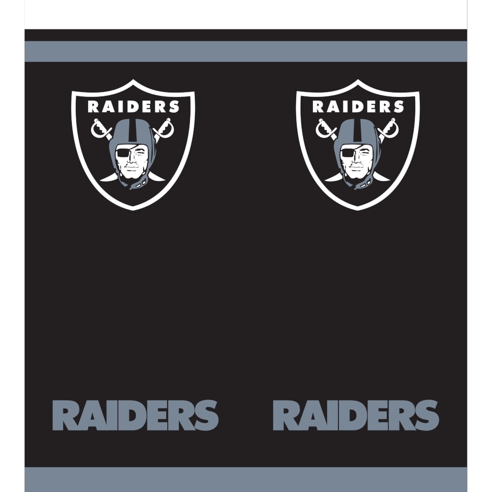 Las Vegas Raiders Plastic Tablecloths, 3 Count
