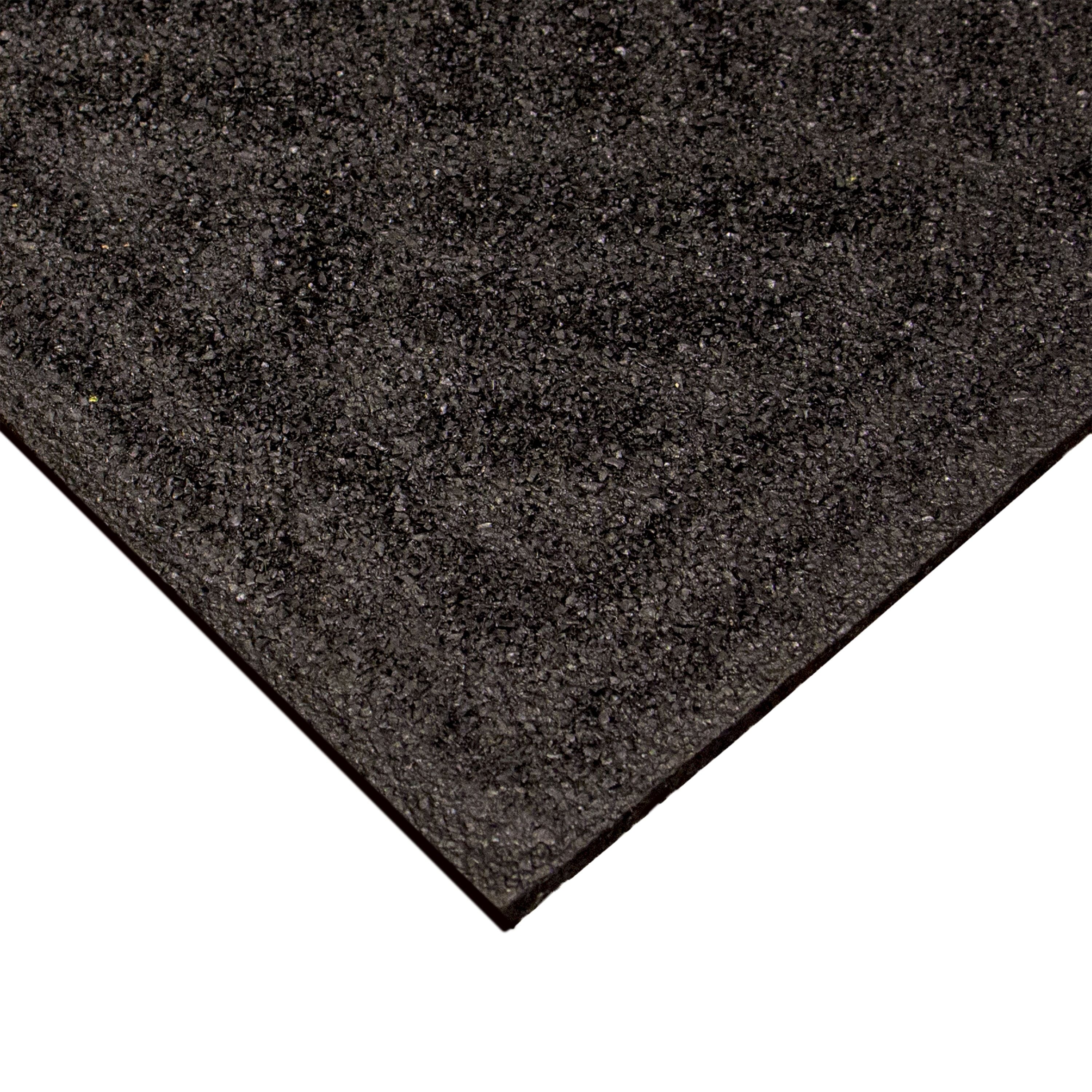 Mainstays Textures Crosshatch Polyester and Rubber Backed Doormat, 2' x 3', Smoke